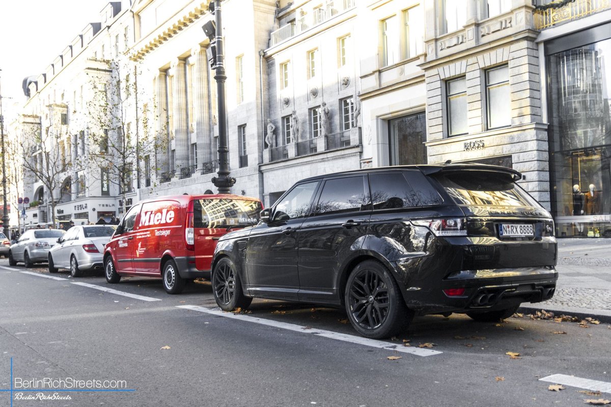 Land Rover Range Rover Sport SVR spotted in Berlin — BerlinRichStreets